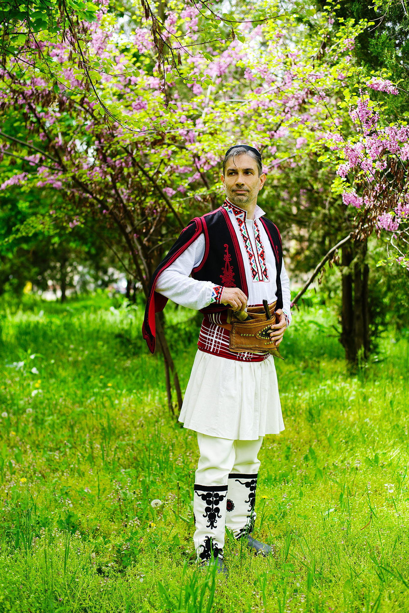 Мъжки Македонски елек Чепкен с гайтанена бродерия - Image 3